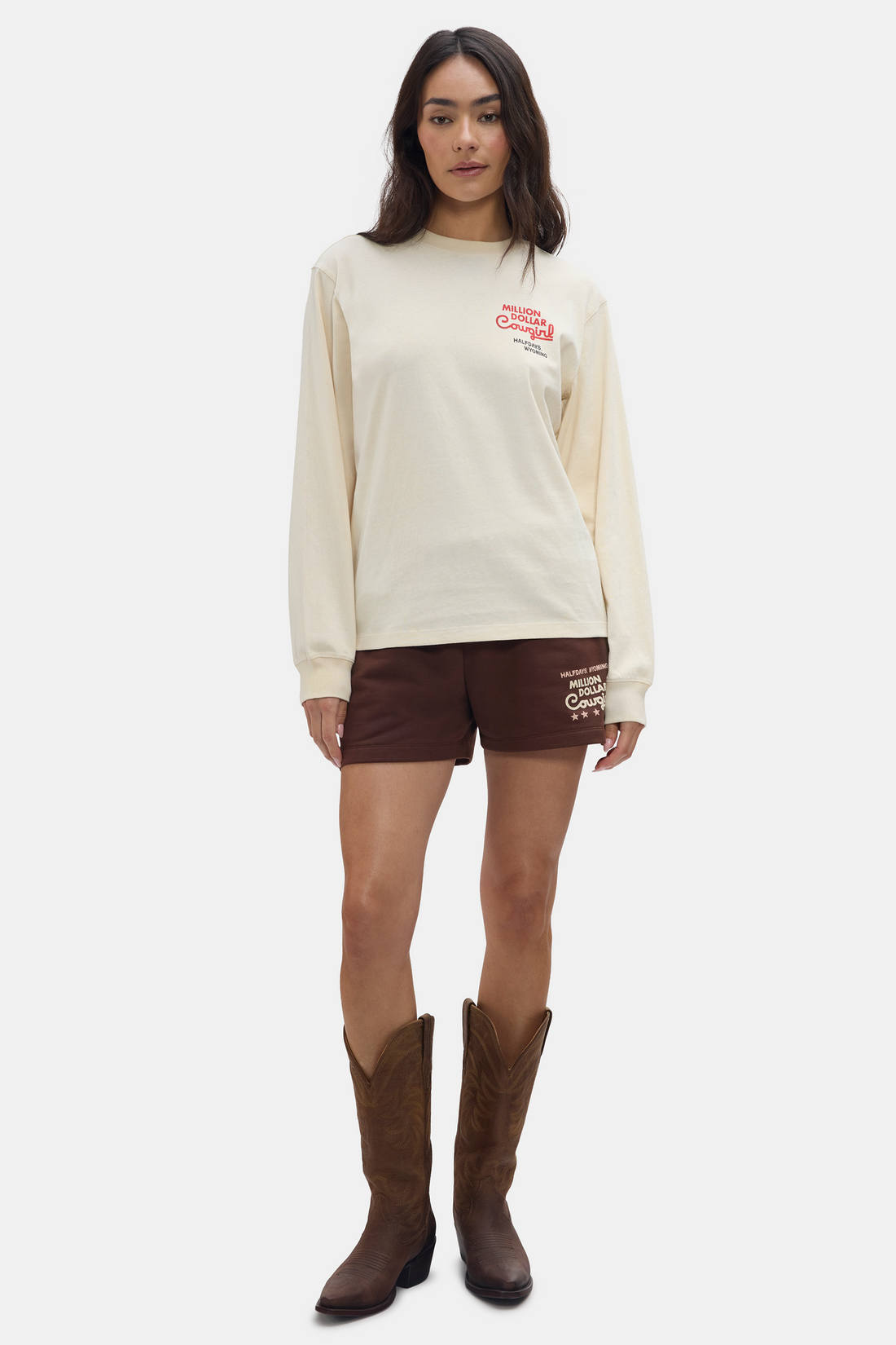 Million Dollar Cowboy Bar Long Sleeve Tee