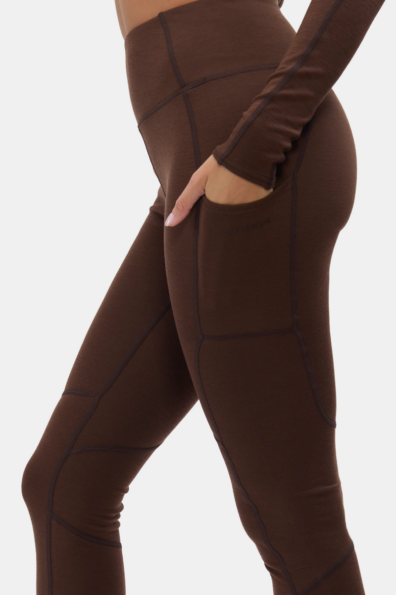 Halfdays | Hallie Midweight Merino Legging
