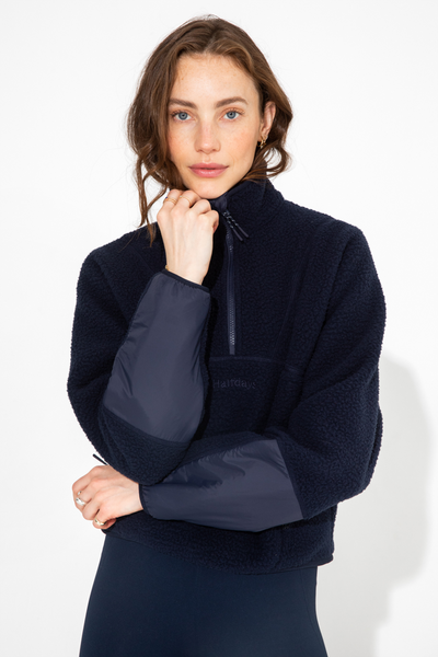 Pieper Fleece in Navy
