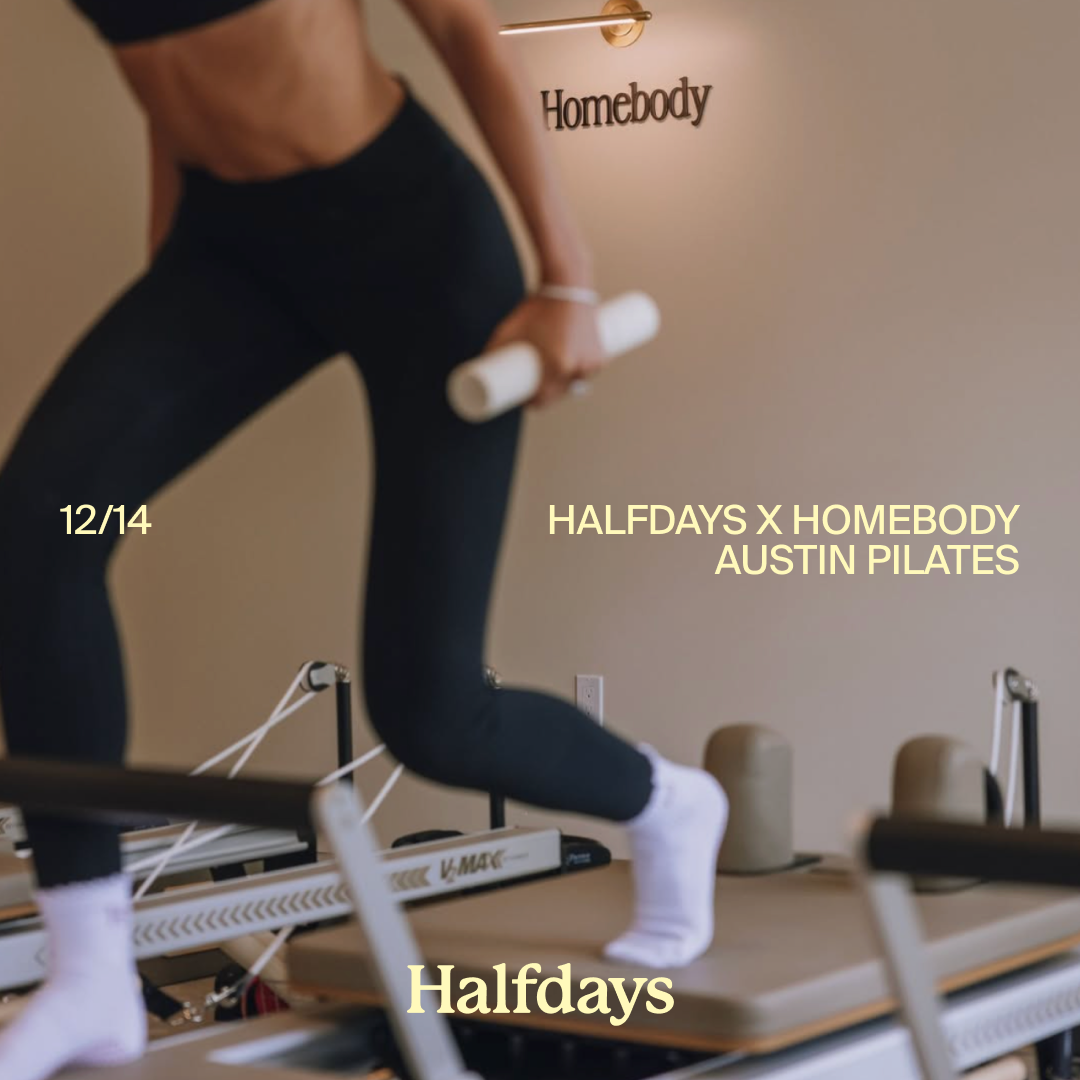 HOMEBODY STUDIOS PILATES CLASS HALFDAYS