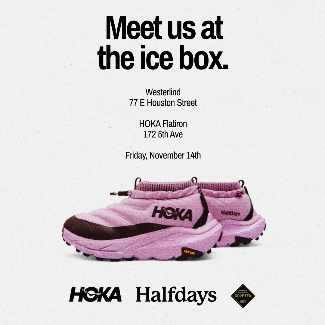 HOKA HALFDAYS GORETEX SHOE NYC EVENT