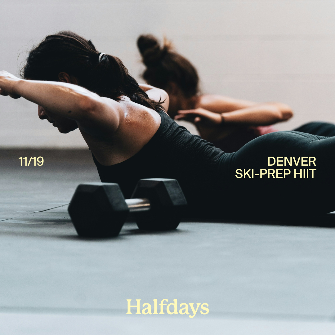 DENVER SKI PREP HIIT WORKOUT