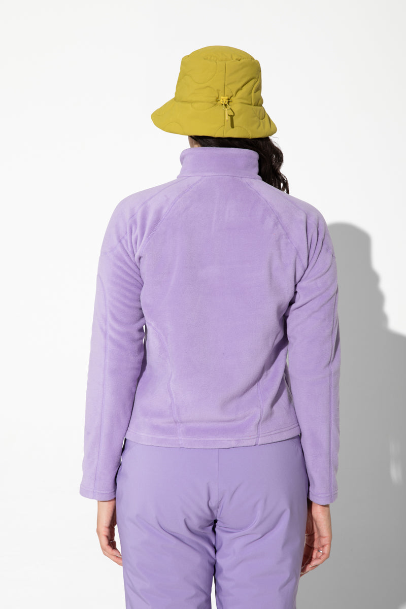 Veste Polaire Veste Polaire Femme Violet Full-Zip avec Veste Polaire Veste Polaire Femme Violet Full-Zip avec