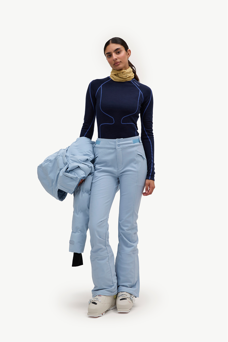 Emma Soft Shell Pant - Blue Fog - Short