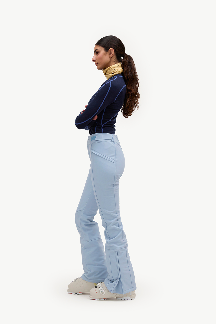 Emma Soft Shell Pant - Blue Fog