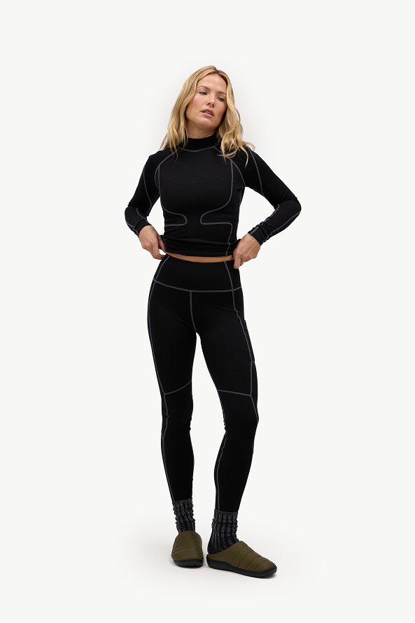 Fay Midweight Merino Legging