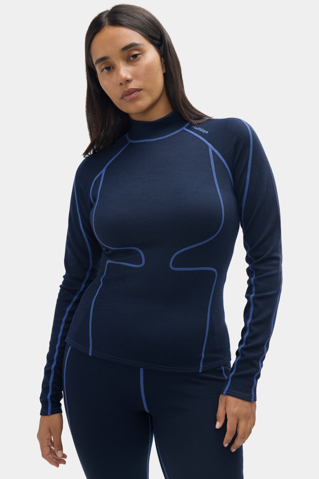 Fay Midweight Merino Top
