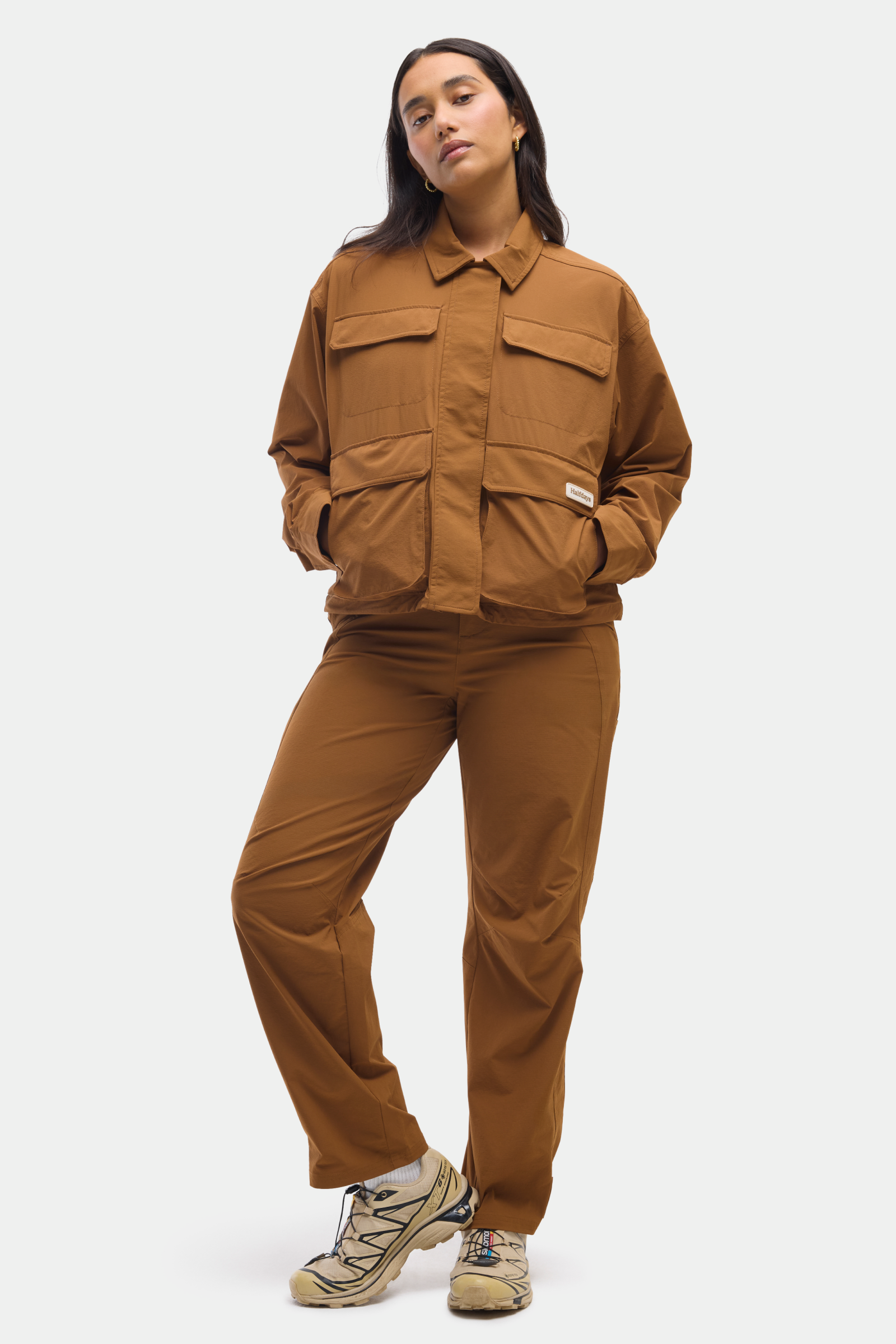 メンズウェア TNRCN NYLON SET UP JACKET KHAKI RUFFLOG Halfdays | Nan Field Jacket