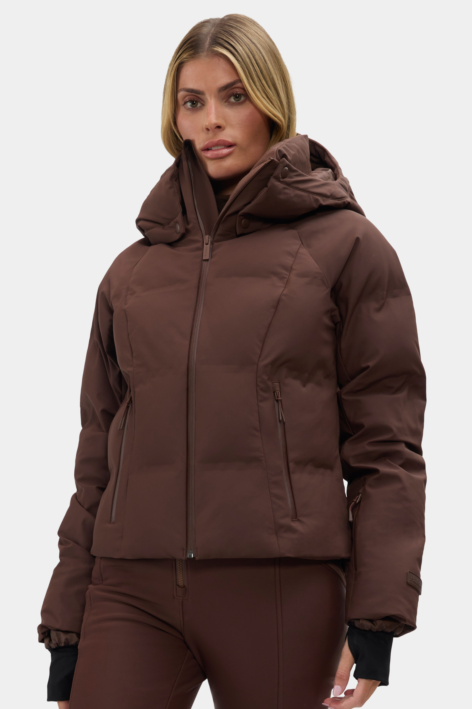 ジャケット・アウター Eaphi BIG COLLAR HALF JACKET brown Halfdays | Aston Jacket