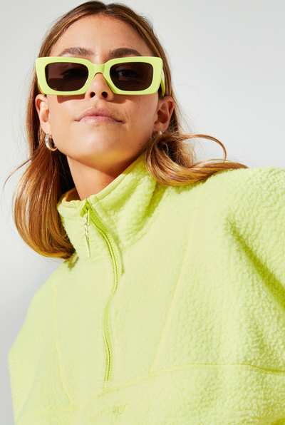 Woman in Granita Pieper Fleece