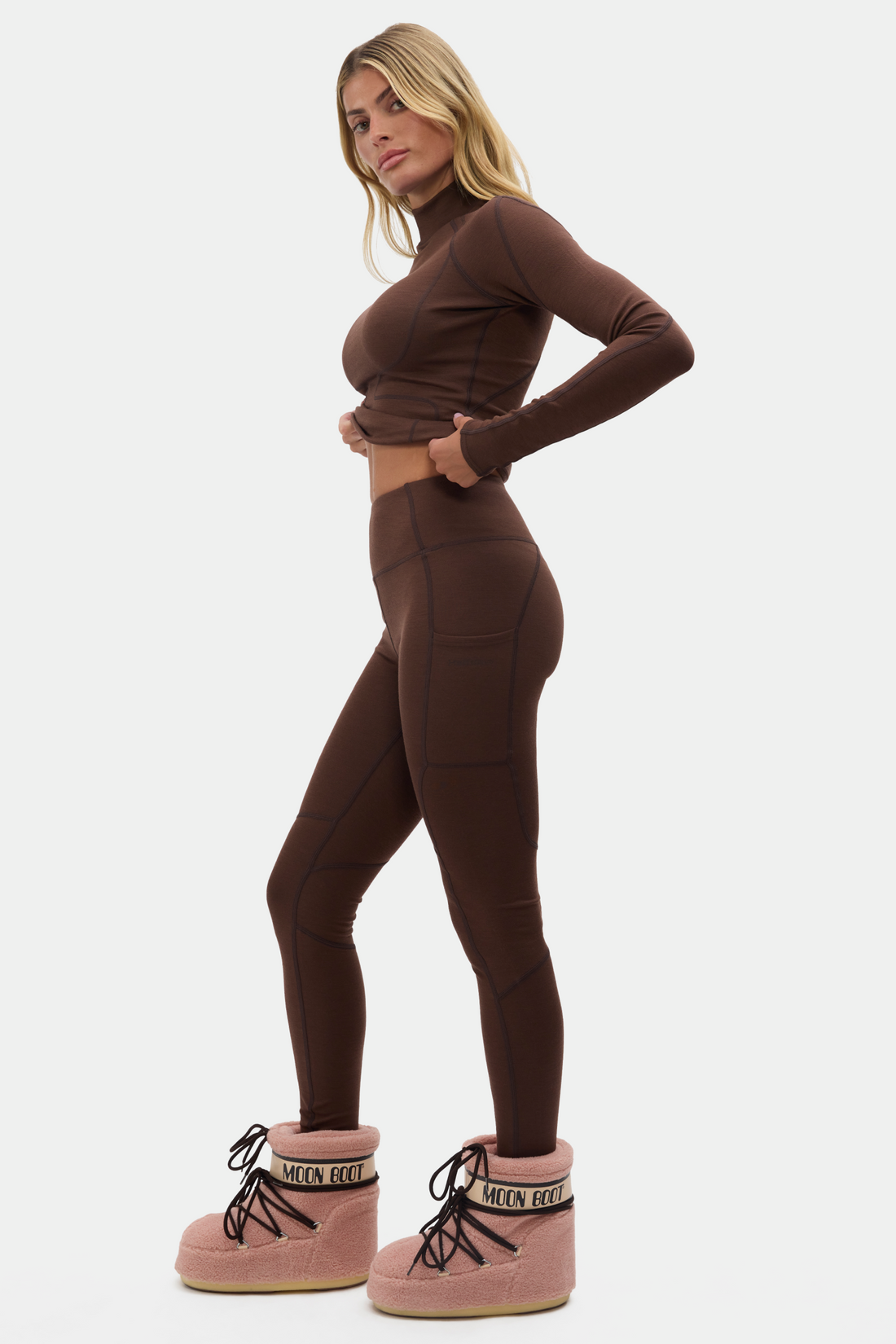 Hallie Midweight Merino Legging