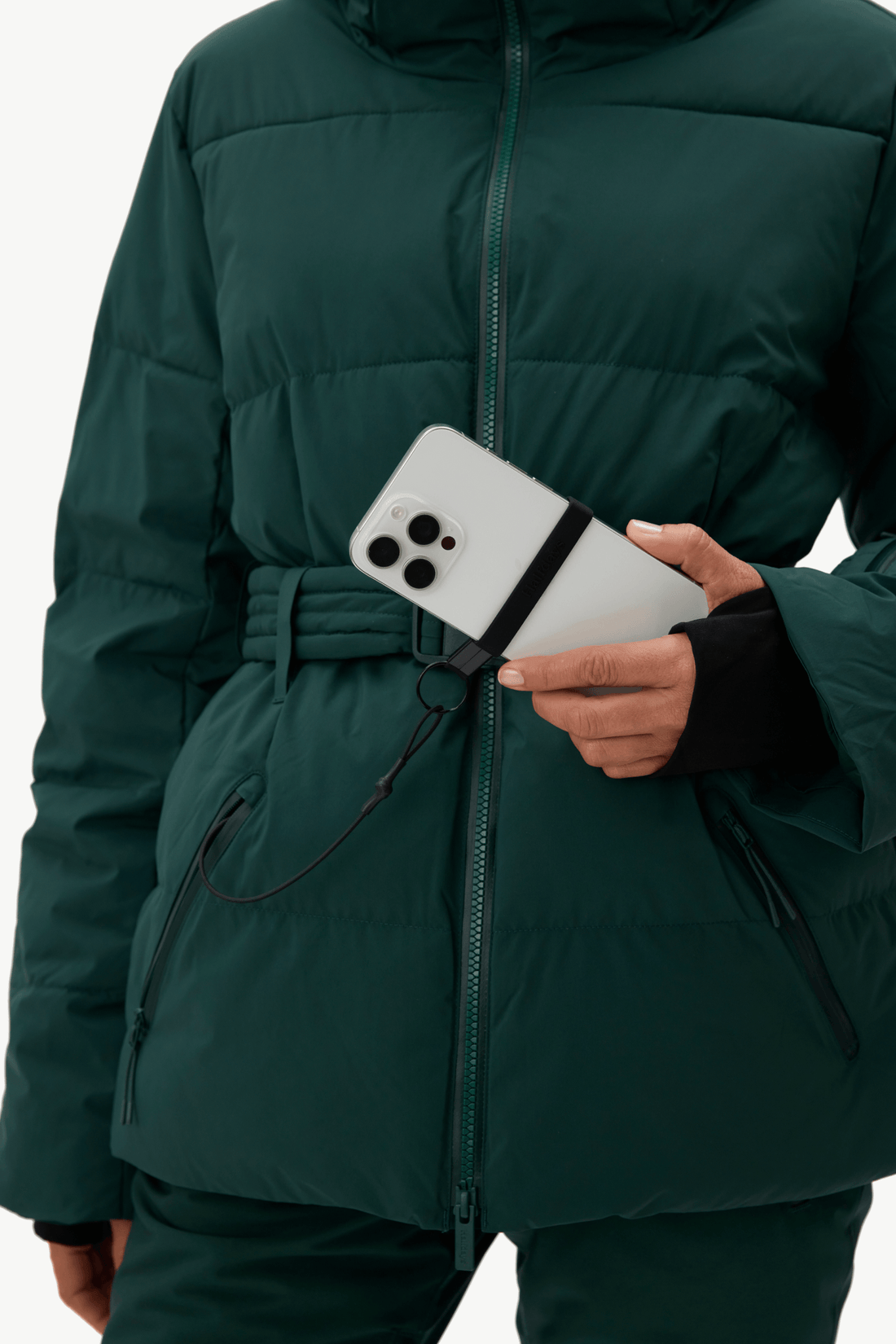 Hedy Belted Puffer - Alpine