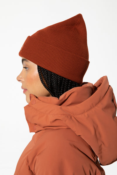 Hunter Merino Rib Beanie