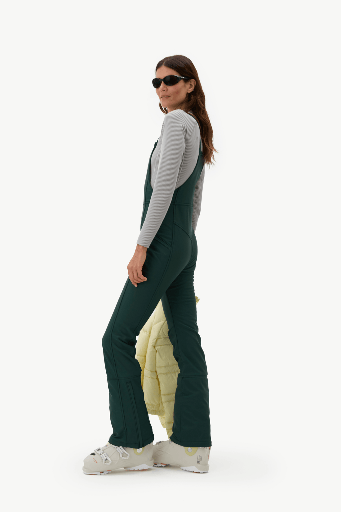 Isabel Soft Shell Bib Pant - Alpine