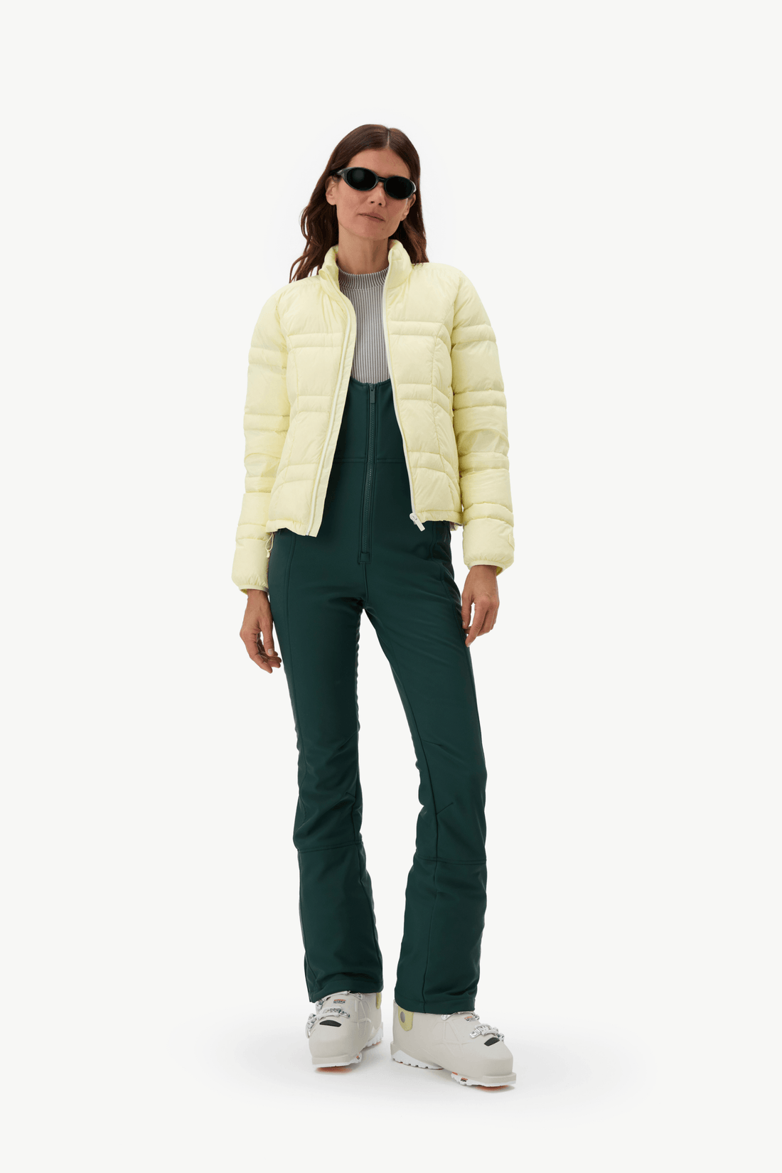 Isabel Soft Shell Bib Pant - Alpine