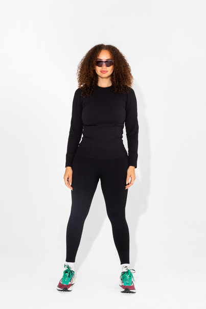 Women in Black Johnson Top