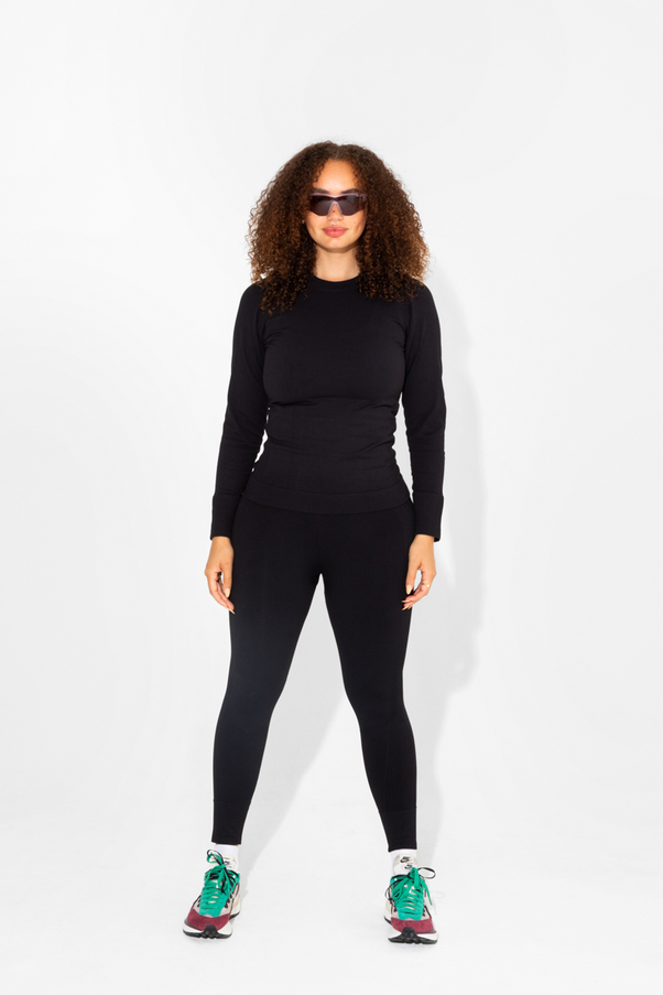 Women in Black Johnson Top