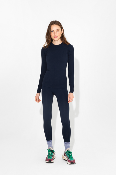 Women in Navy Johnson Top