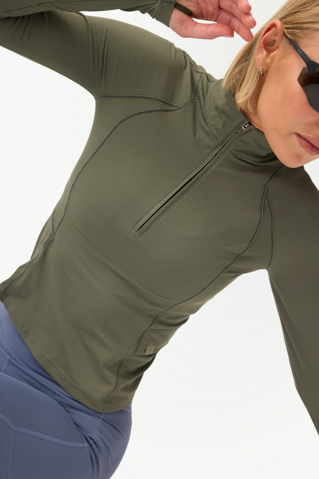 Julie Quarter Zip Top