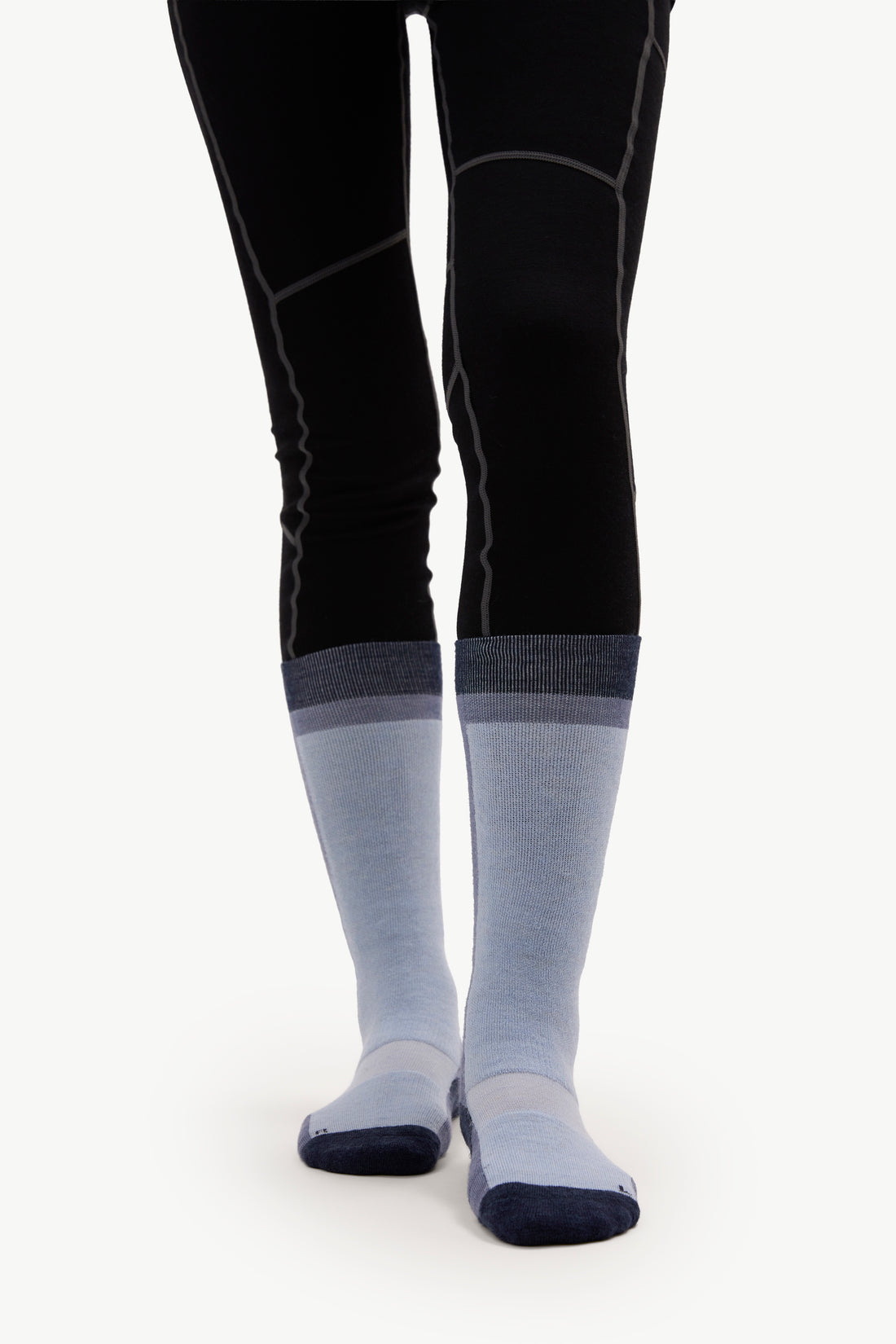 Light Cushion Ski Sock - Blue Fog/Shadow/Navy
