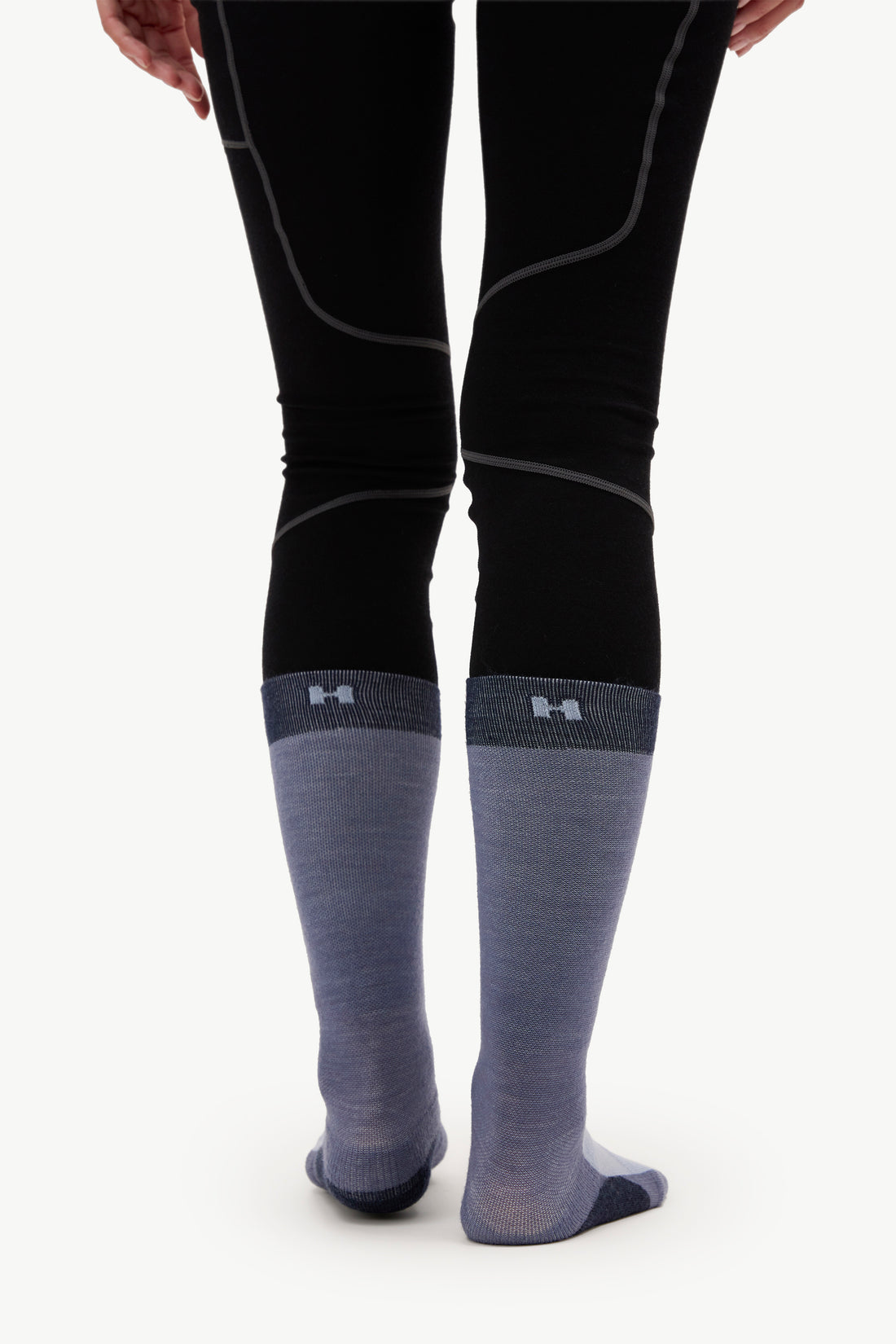 Light Cushion Ski Sock - Blue Fog/Shadow/Navy