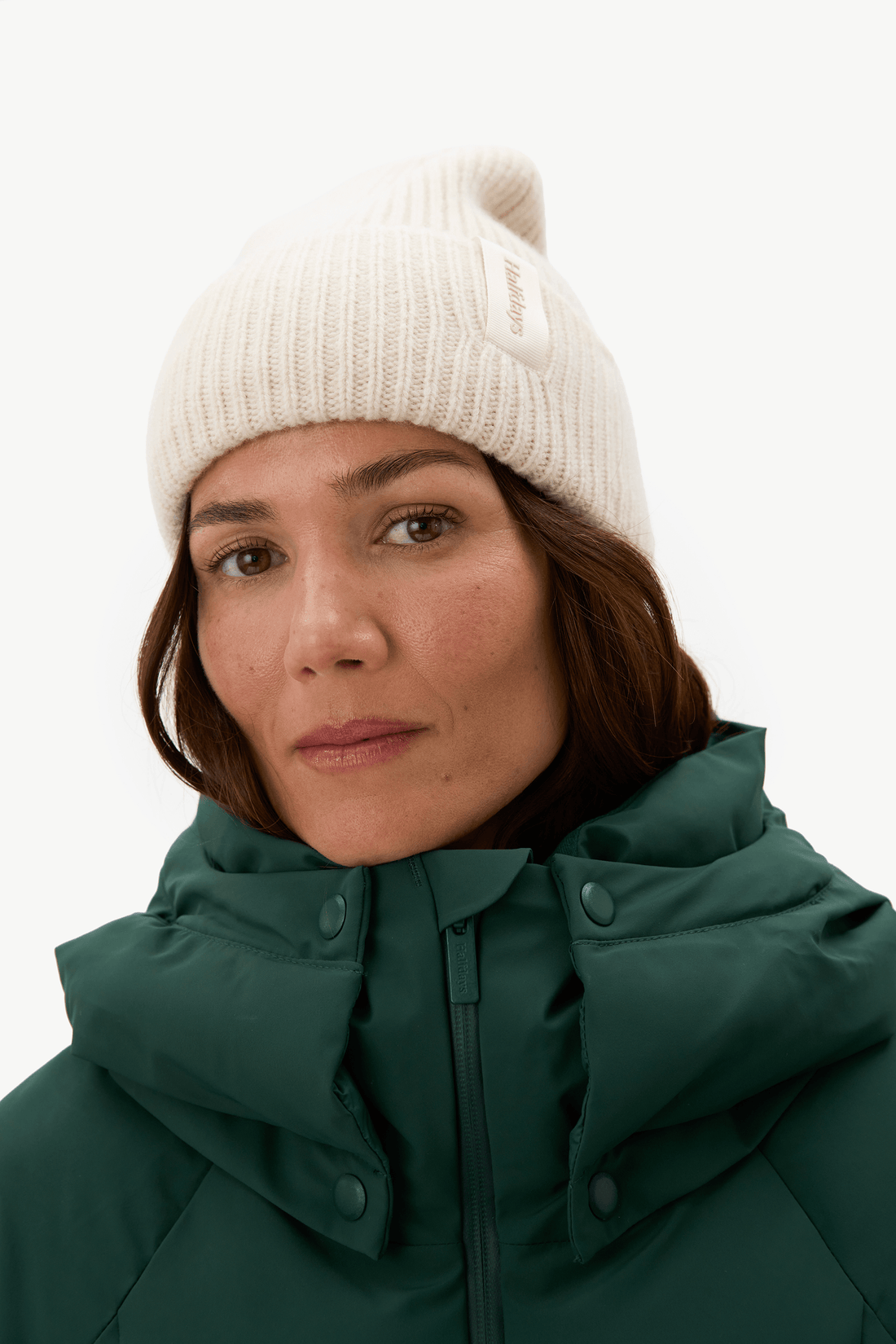 Merino Beanie - Oat Milk