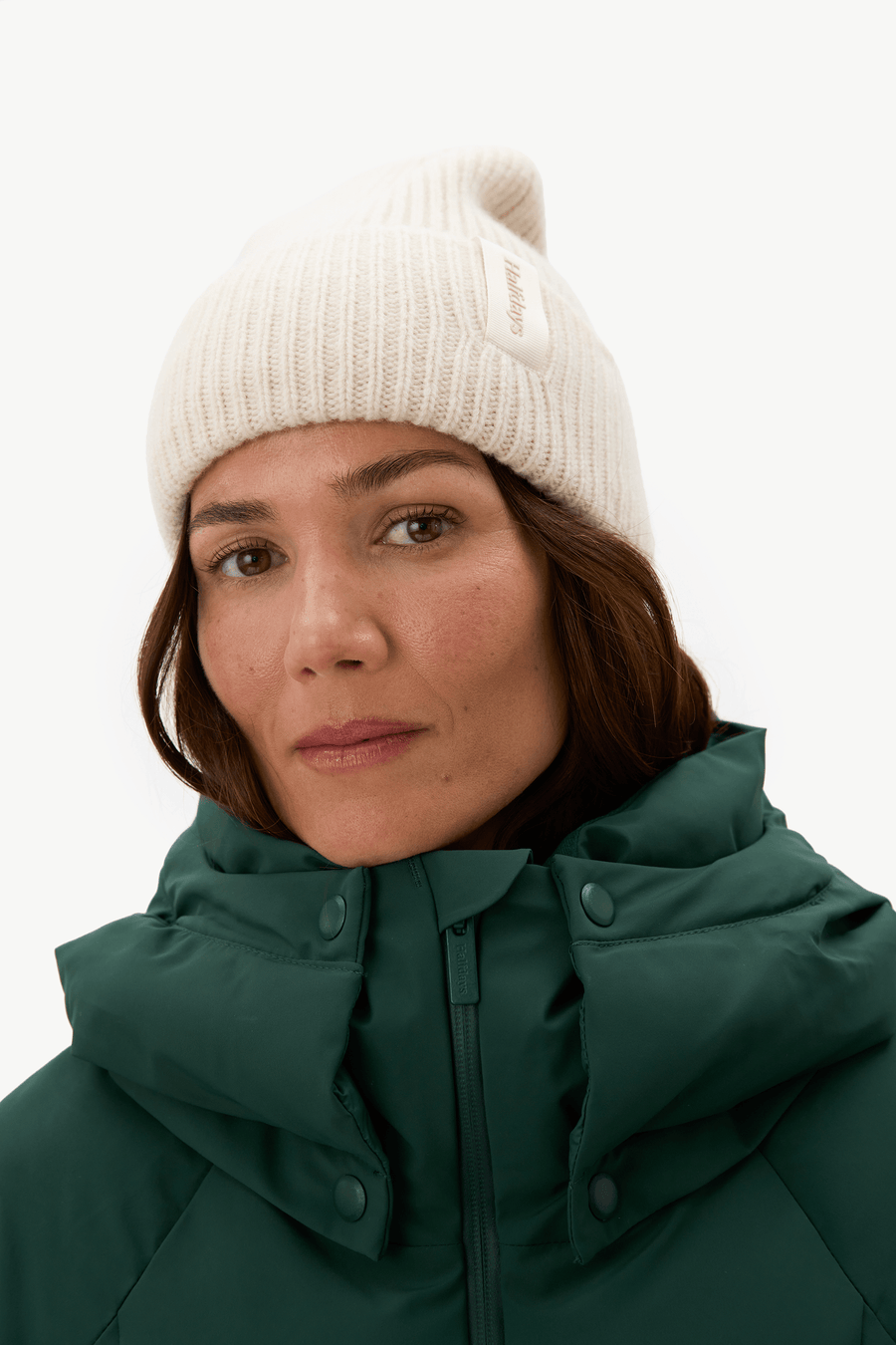 Merino Beanie - Oat Milk
