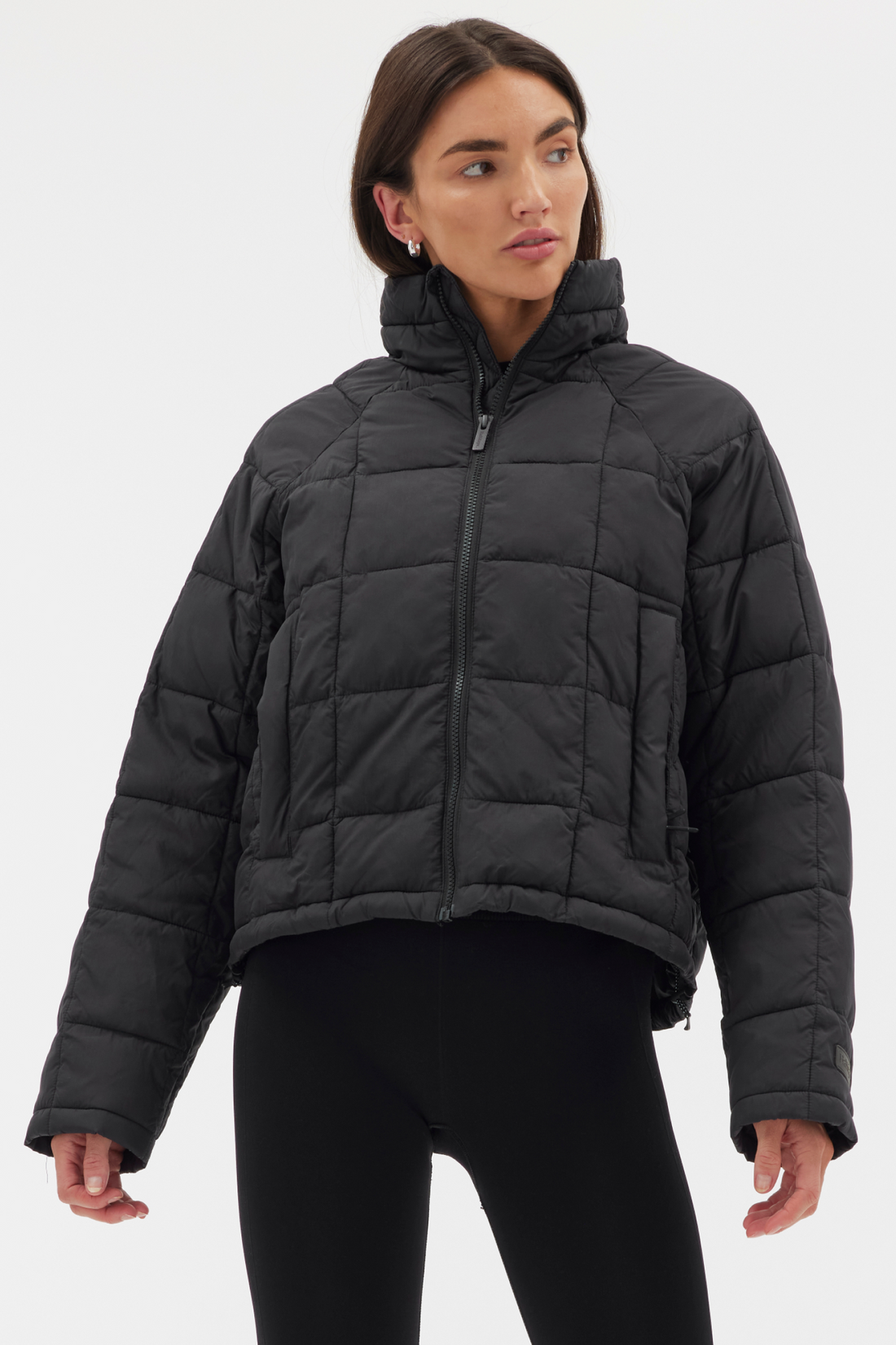 Halfdays Nellie Packable Puffer Jacket Black M
