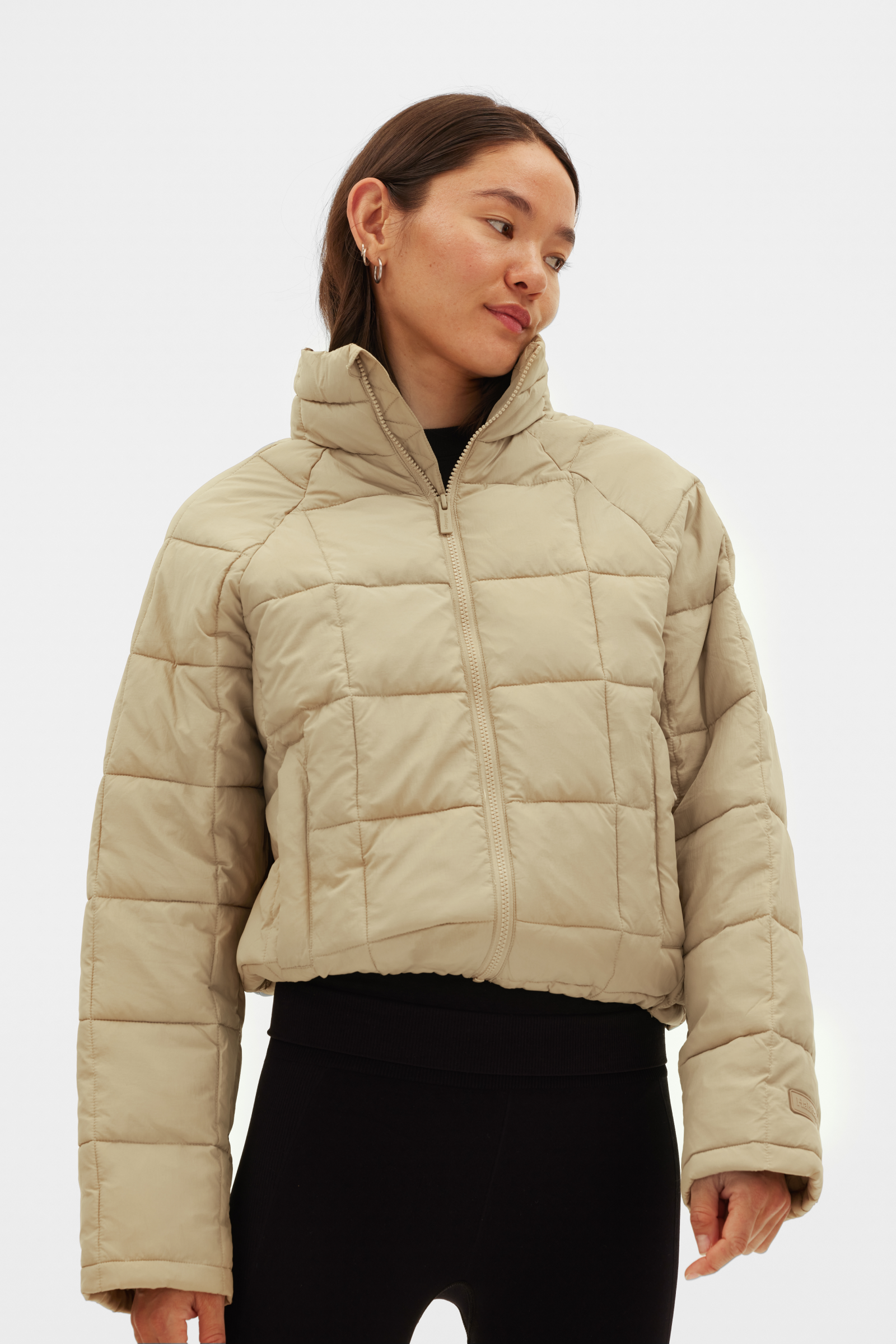 極美品✨FORMO Packable Aline Blouson ベージュ Halfdays | Nellie Packable Puffer Jacket