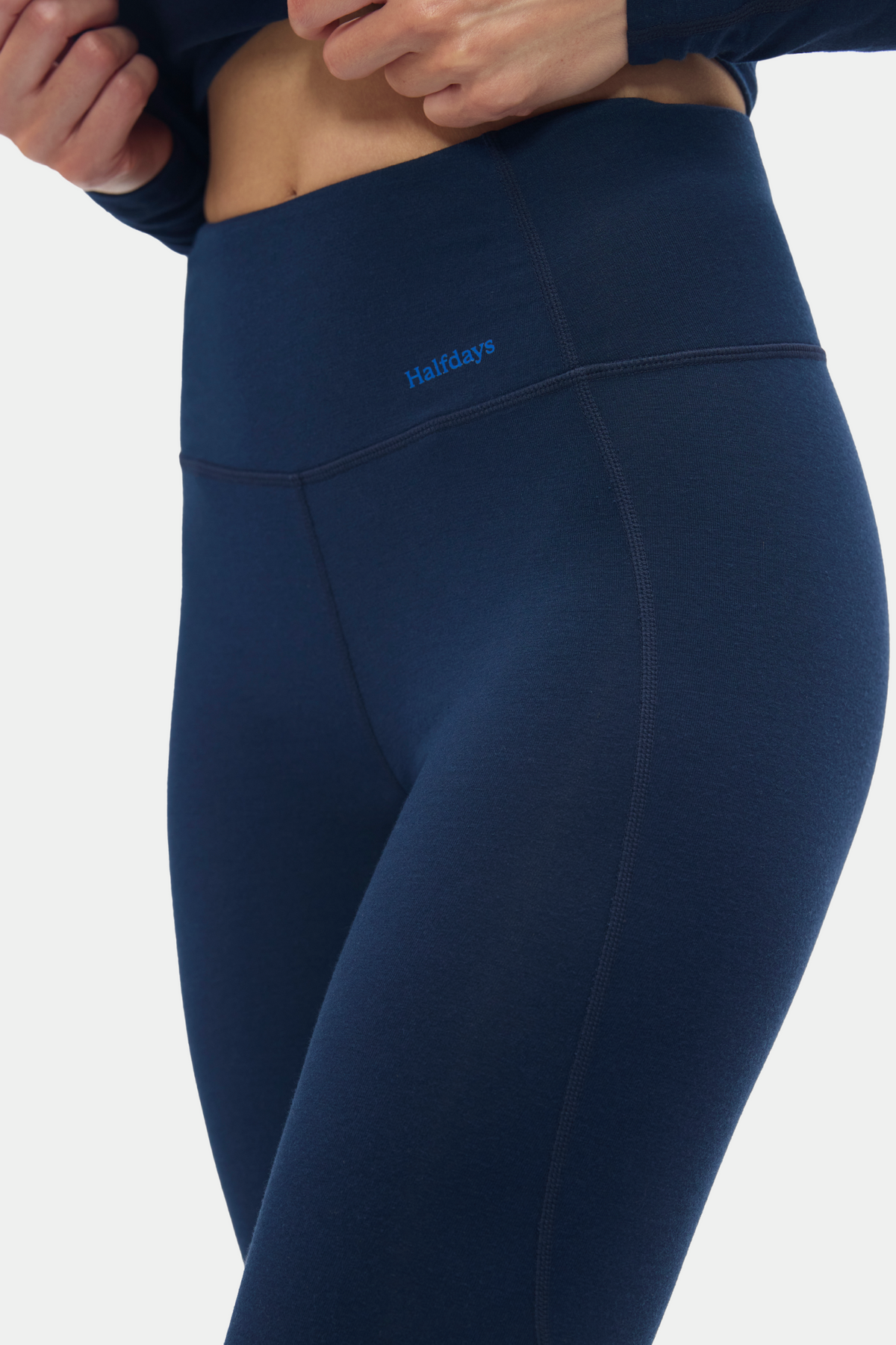 Clare Lightweight Bamboo Legging - Navy