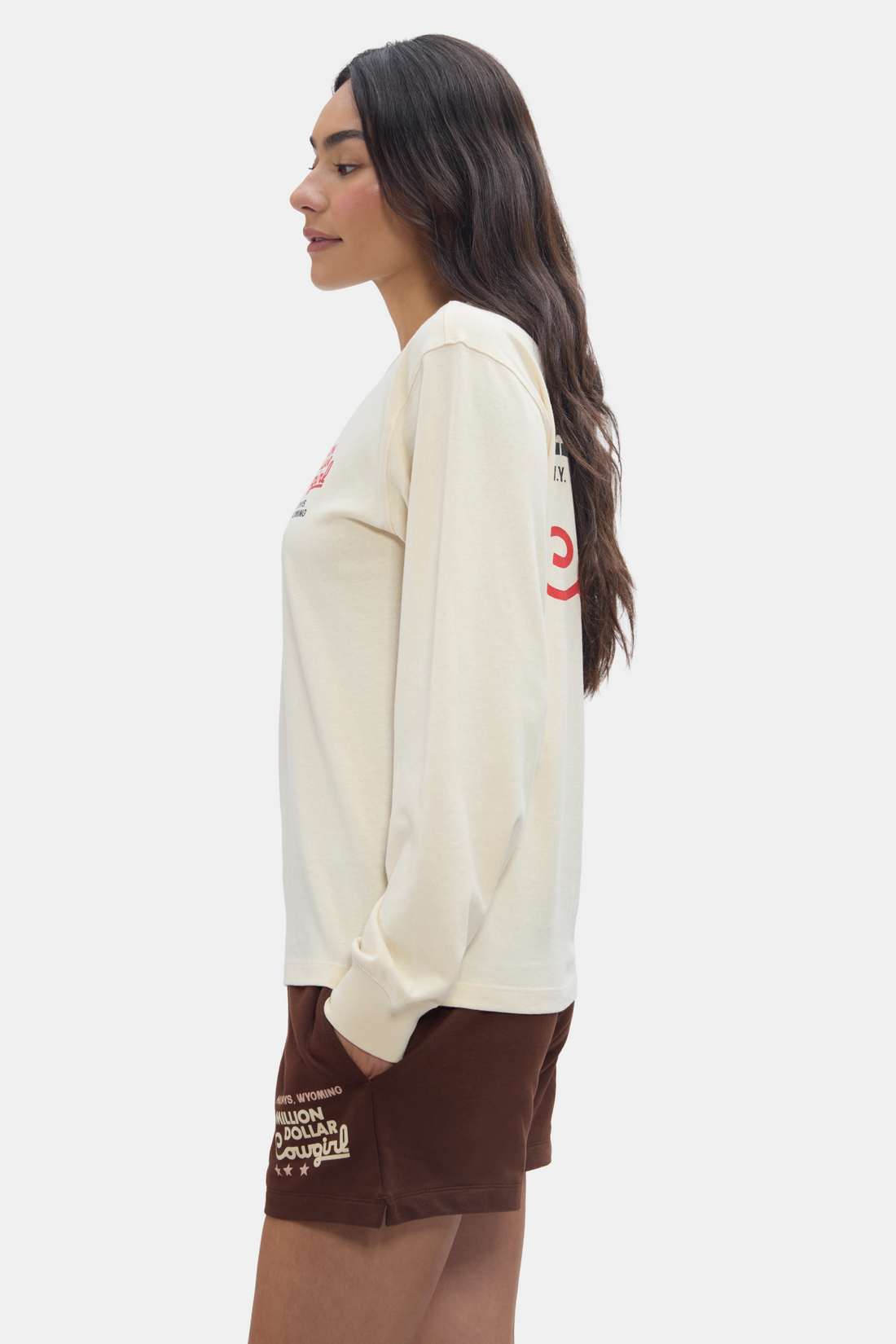 Million Dollar Cowboy Bar Long Sleeve Tee