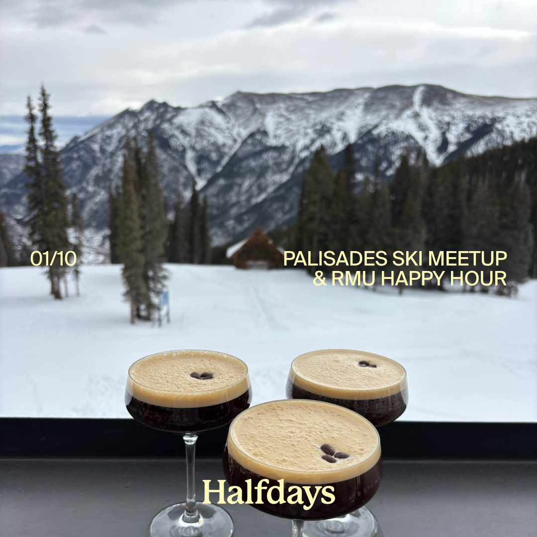 palisades ski emetup happy hour drinks
