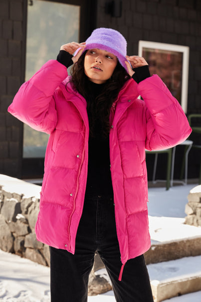 Women wearing Alpenglow Parka Jacket