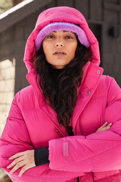 Women wearing Alpenglow Parka Jacket