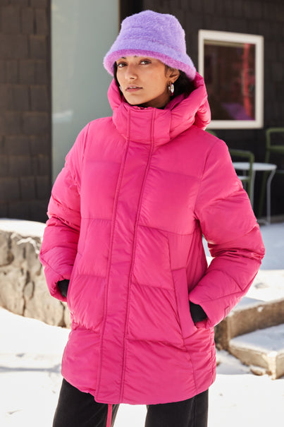 Women wearing Alpenglow Parka Jacket