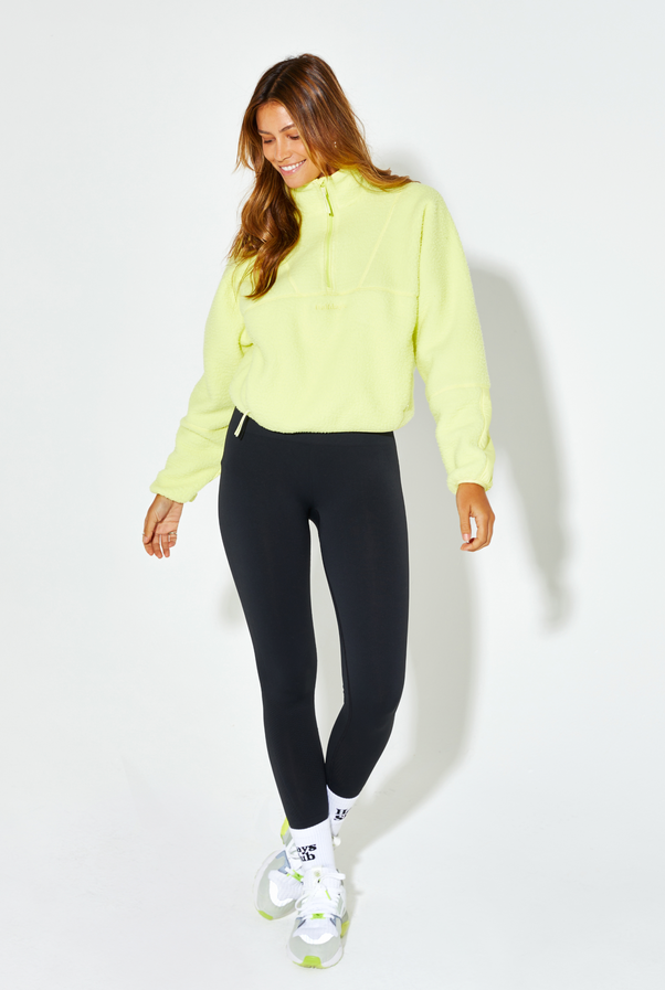Woman in Granita Pieper Fleece