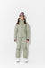 Woman wearing Sage ski jacket